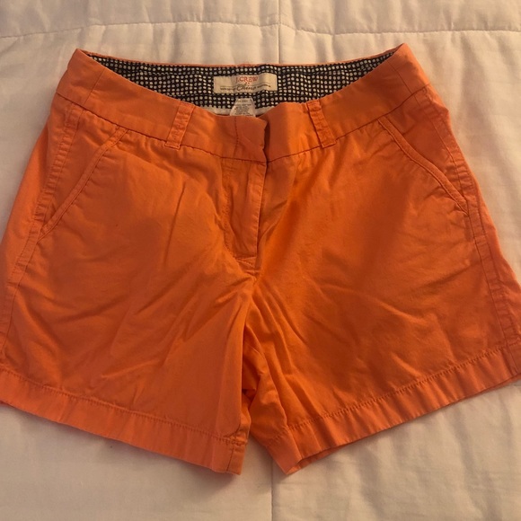 J. Crew Orange Shorts - Picture 2 of 4